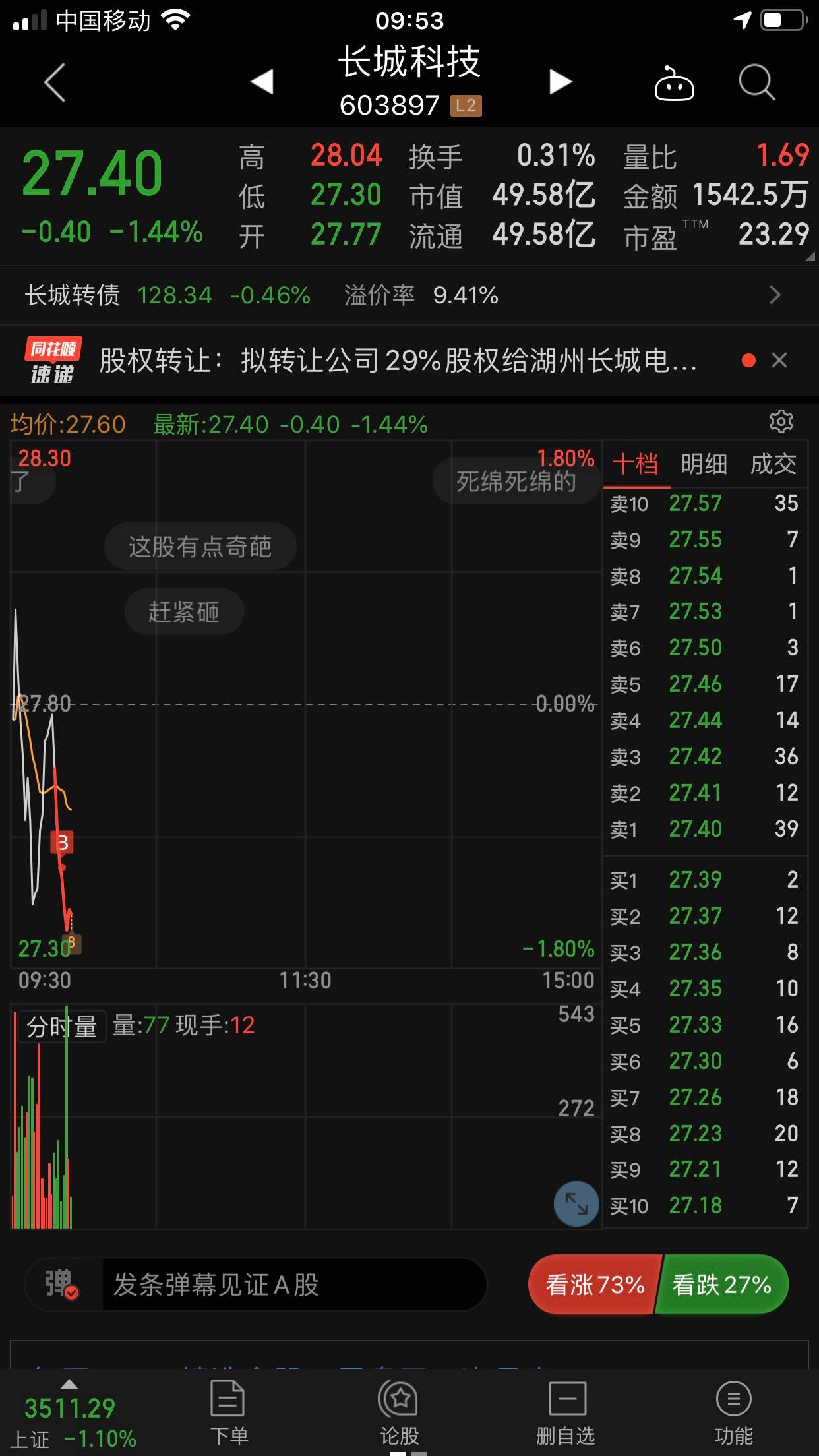 长城汽车股吧最新公告 长城信息股吧