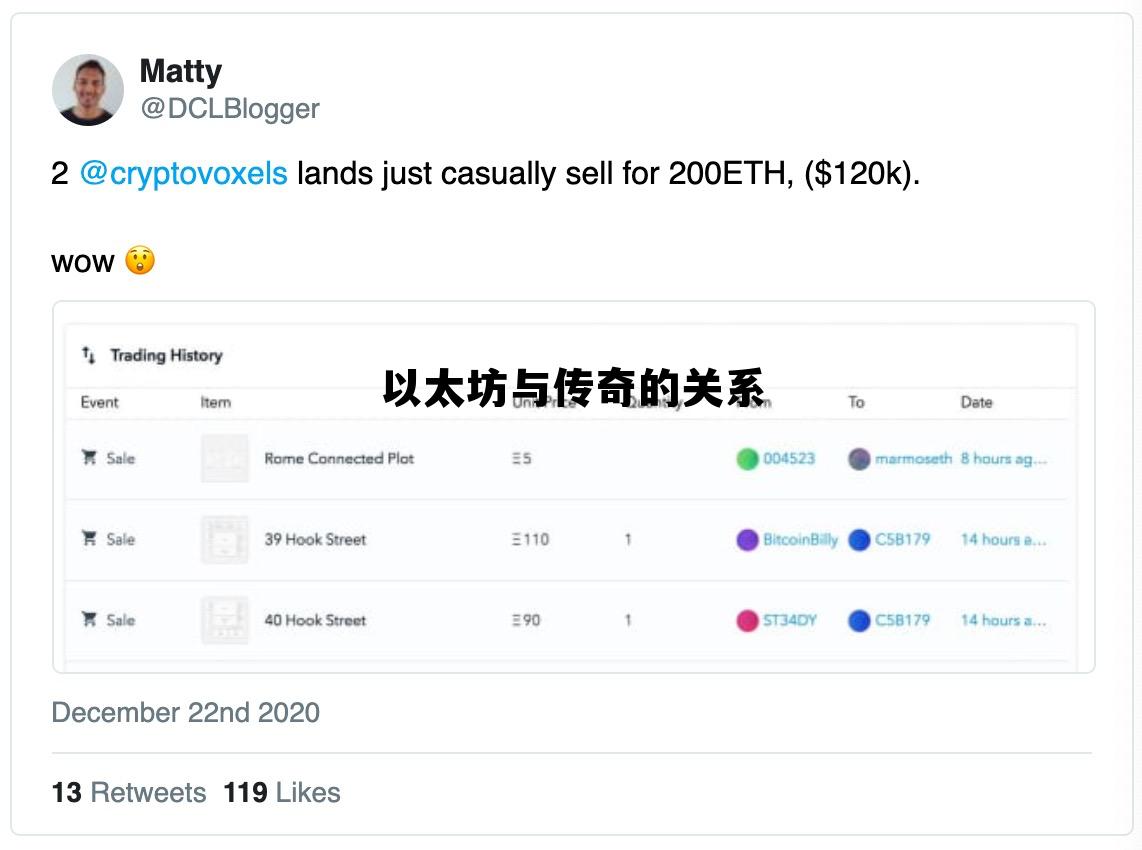 以太坊和以太经典的关系 以太坊与传奇的关系