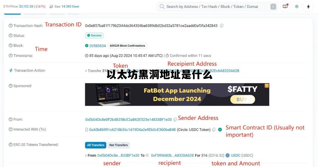 以太坊黑洞可以查销毁的币吗 以太坊黑洞地址是什么